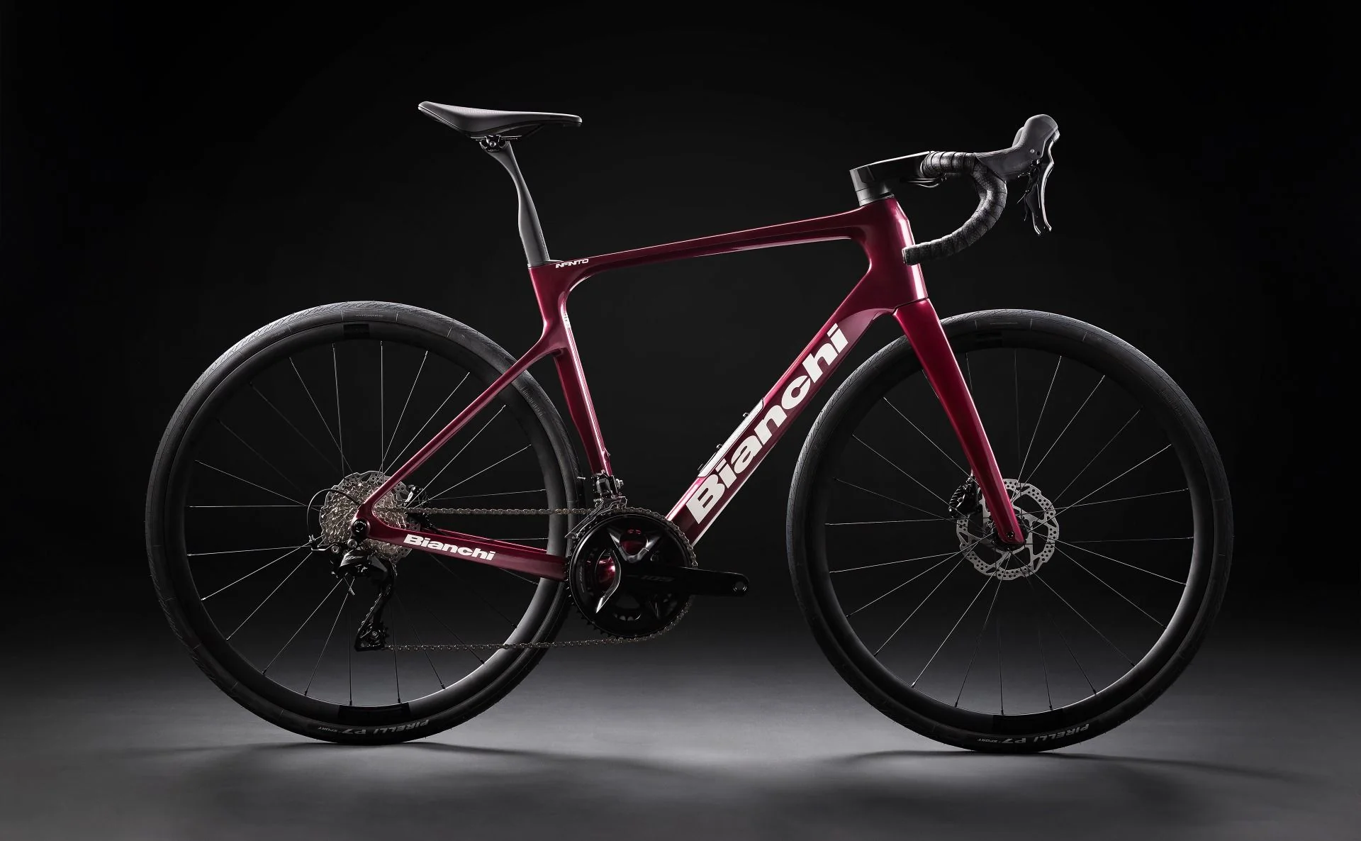Alternative view of Bianchi Infinito 105 12spd